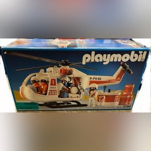 Playmobil vintage helicopter, unopened